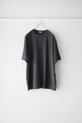 phebus フィーバス COTTON JERSEY T-SHIRT CHARCOAL