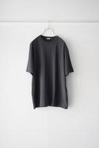 phebus フィーバス COTTON JERSEY T-SHIRT CHARCOAL
