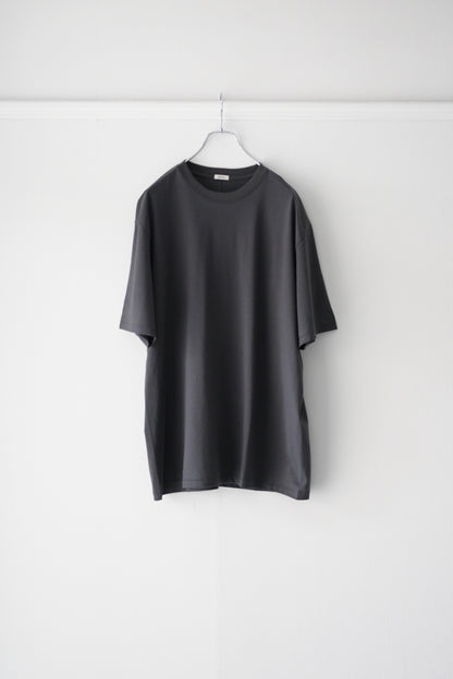 phebus フィーバス COTTON JERSEY T-SHIRT CHARCOAL