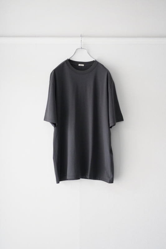 phebus フィーバス COTTON JERSEY T-SHIRT CHARCOAL