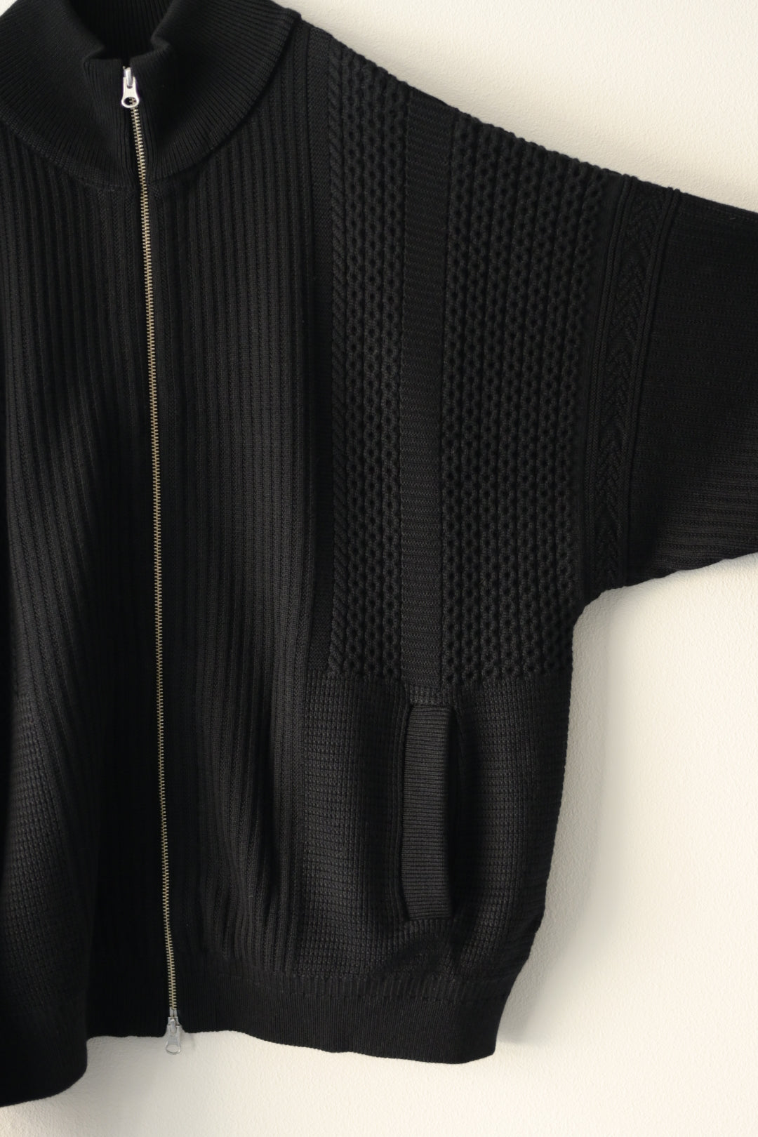 YASHIKI - Akiiro Drivers Knit [BLACK]