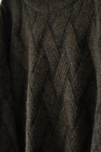 YASHIKI - Ochiba mohair Knit [OLIVE]