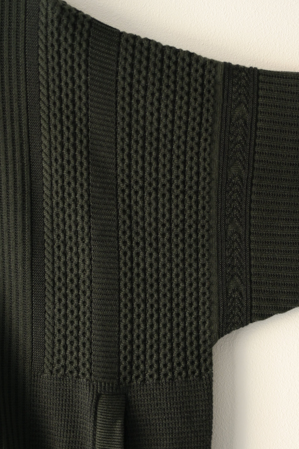 YASHIKI - Akiiro Drivers Knit [DARK-OLIVE]