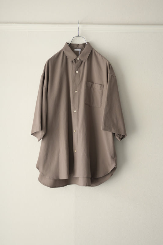 Blanc YM ブランワイエム Soft Oxford Half Shirts ベージュ