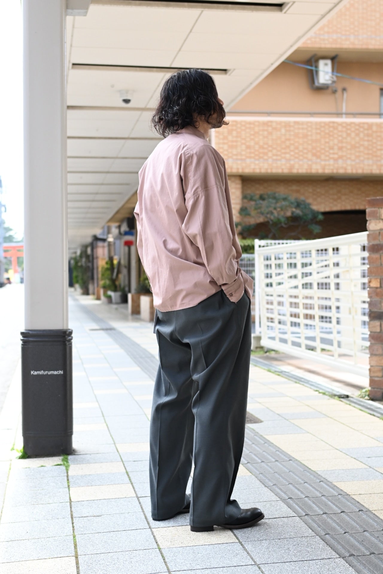 phebus - Doublecloth Three Tuck Pants