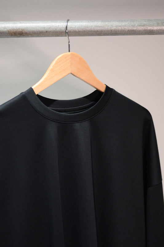 VU - basic long t-shirts [BLACK]