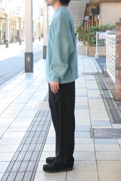 YASHIKI - Haruno Knit [SKY BLUE]