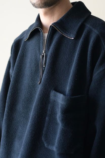 phebus - Sulfur Dye Fleece Pull Over
