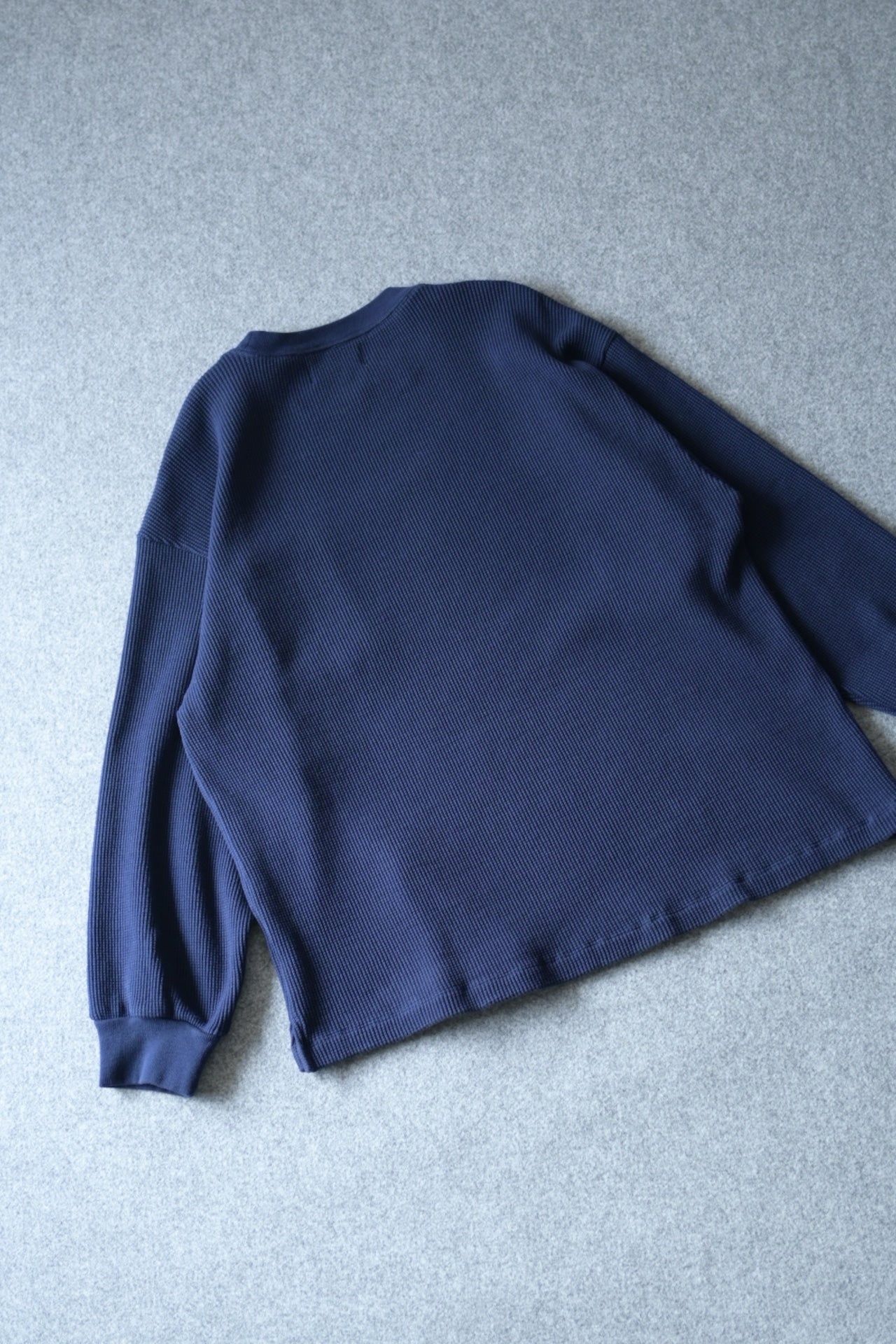 wonderland - Waffle L/S [DARK NAVY]