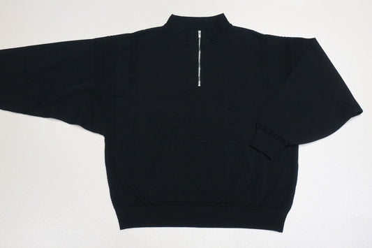 YASHIKI - Harukaze Half Zip Knit  [LIGHT-BEIGE]