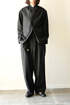 tangenet  -  Jacketsu [Black] wool tropical