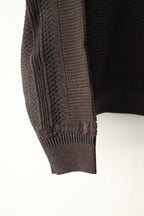 YASHIKI - Yunagi Knit [BROWN]