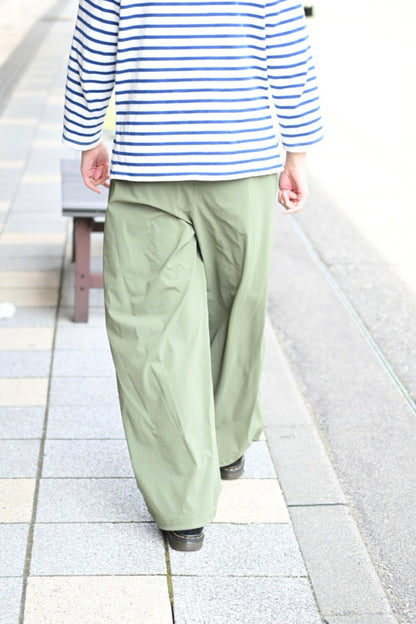 SAYATOMO - 1-Tack Nylon Trousers [KHAKI]