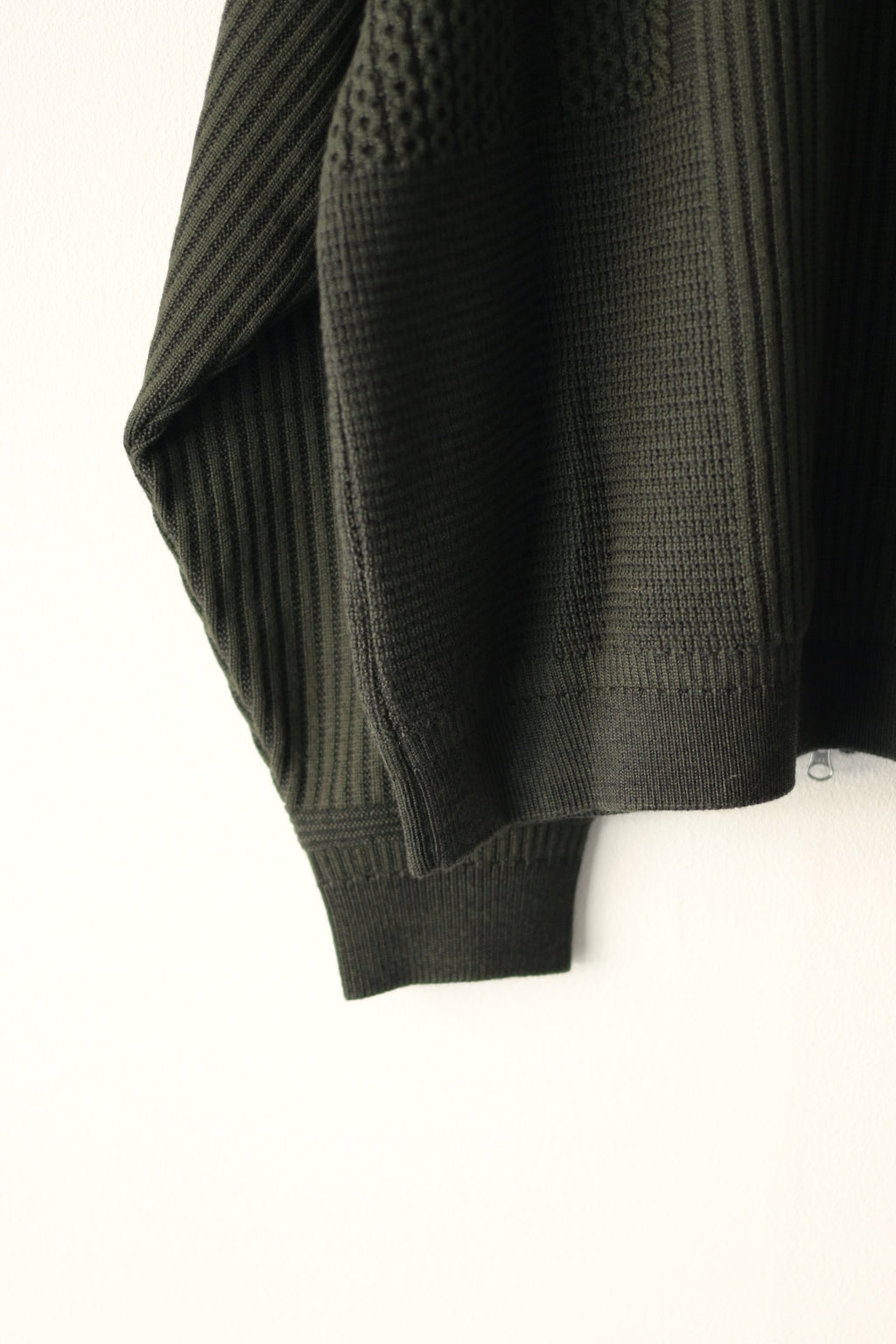 YASHIKI - Akiiro Drivers Knit [DARK-OLIVE]