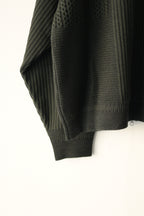 YASHIKI - Akiiro Drivers Knit [DARK-OLIVE]