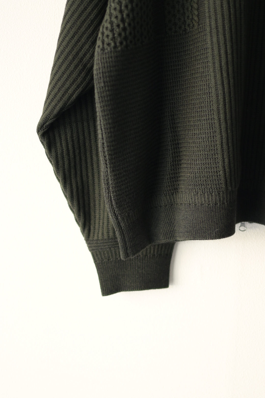 YASHIKI - Akiiro Drivers Knit [DARK-OLIVE]