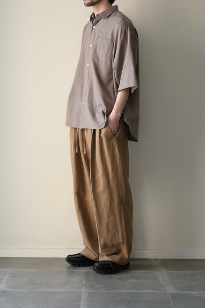 Blanc YM (ブランワイエム) - Soft Oxford Half Shirts