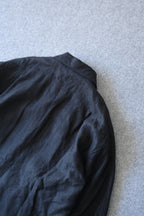 Yamauchi - Hemp flannel shirt jacket