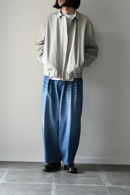 VU - short flight blouson [CHALK]