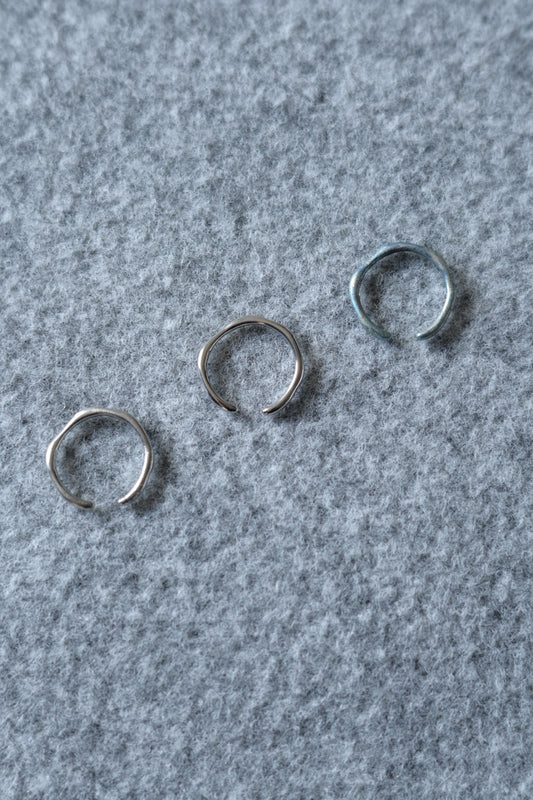 __22[ニニ] EarCuff - Uneven Frost