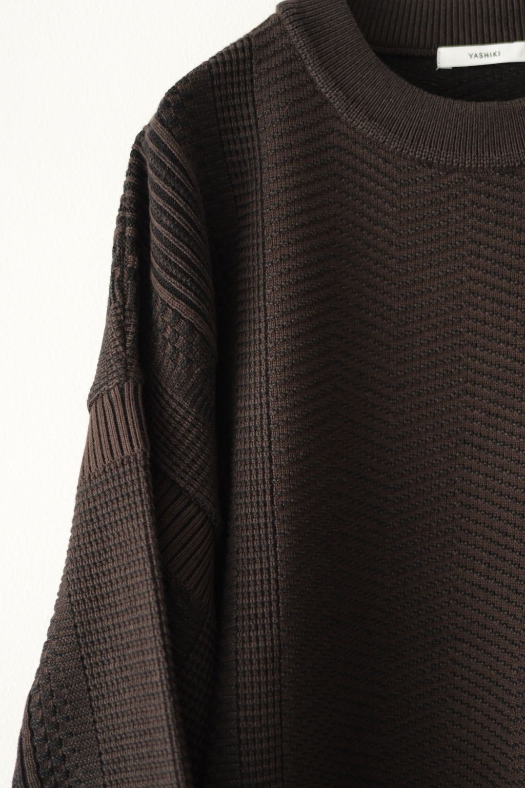 YASHIKI - Yunagi Knit [BROWN]