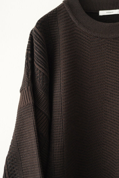 YASHIKI - Yunagi Knit [BROWN]