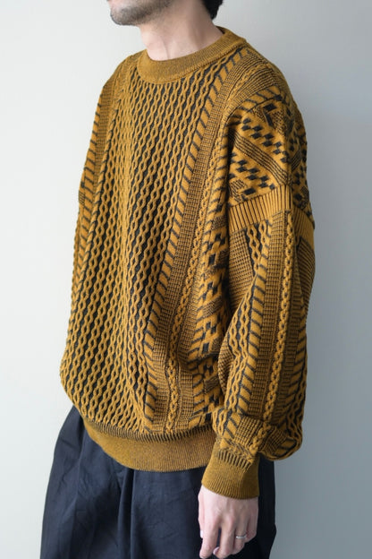YASHIKI - Fubuki Knit [MUSTARD]