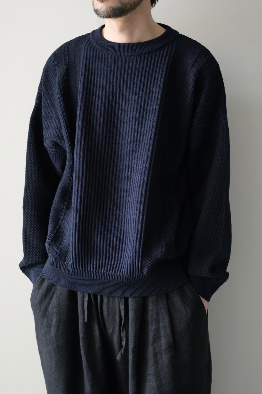 YASHIKI - Yukishiro Knit [DARK NAVY]