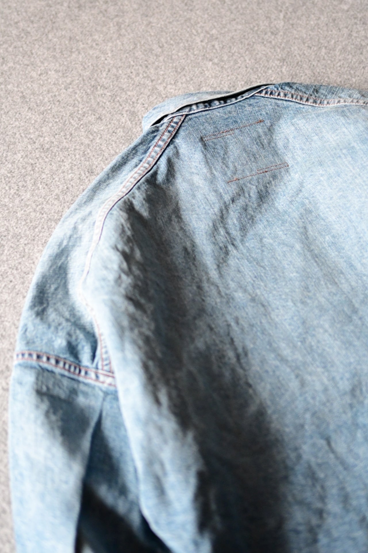 phebus - WASHI DENIM JACKET [FADE BLUE]