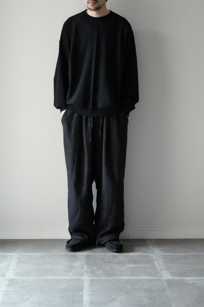 YASHIKI - Mebuki Knit [BLACK]