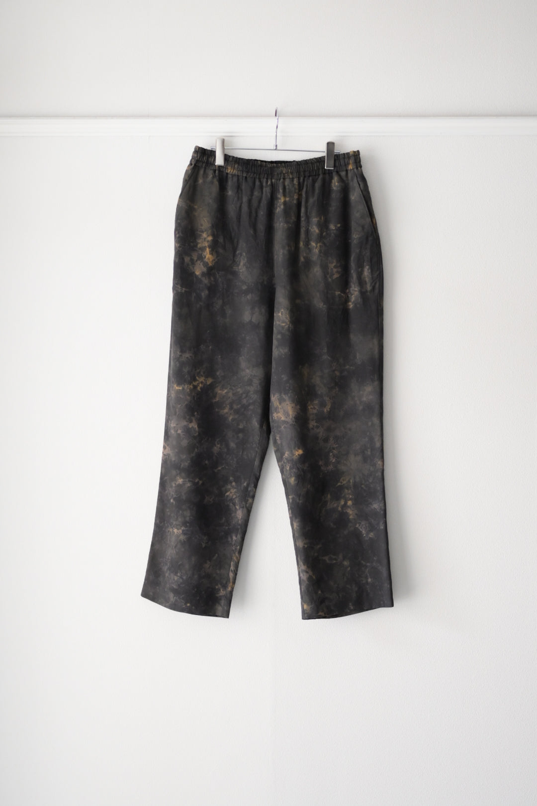 山内 YAMAUCHI 有松絞りビンテージシルクギャバ・パジャマパンツ