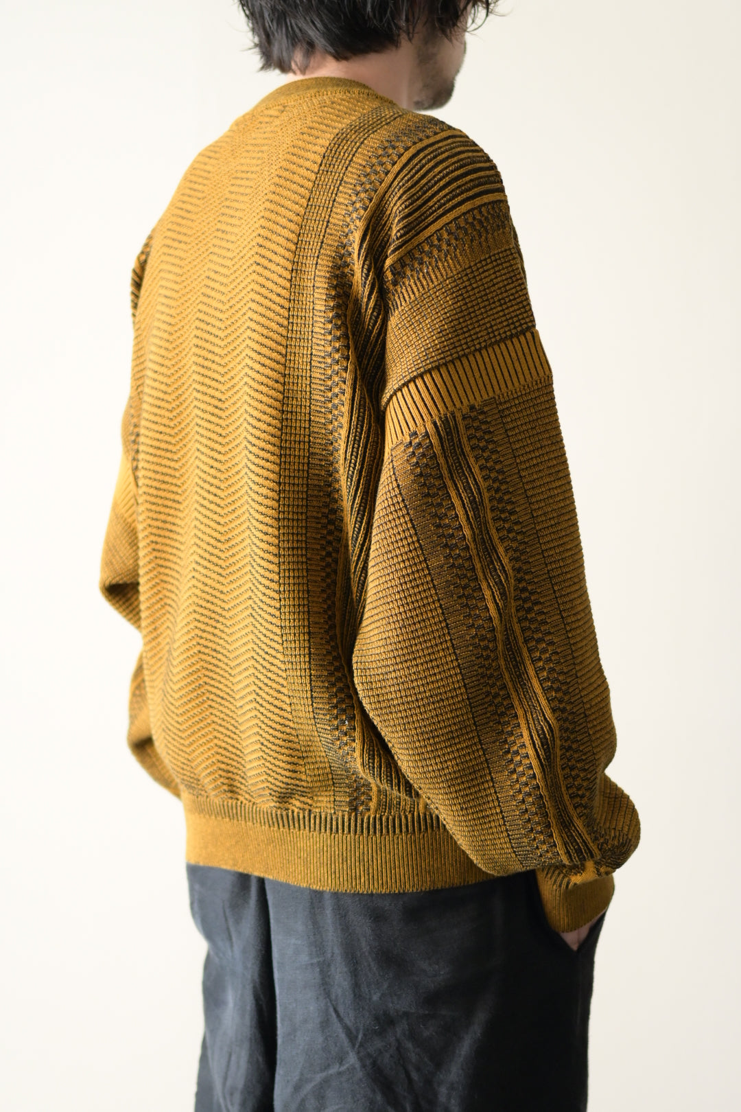 YASHIKI - Yunagi Knit [MUSTARD]