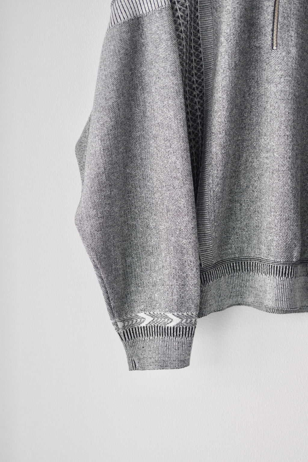 YASHIKI - Kanto Zip Polo [MIX-GRAY]