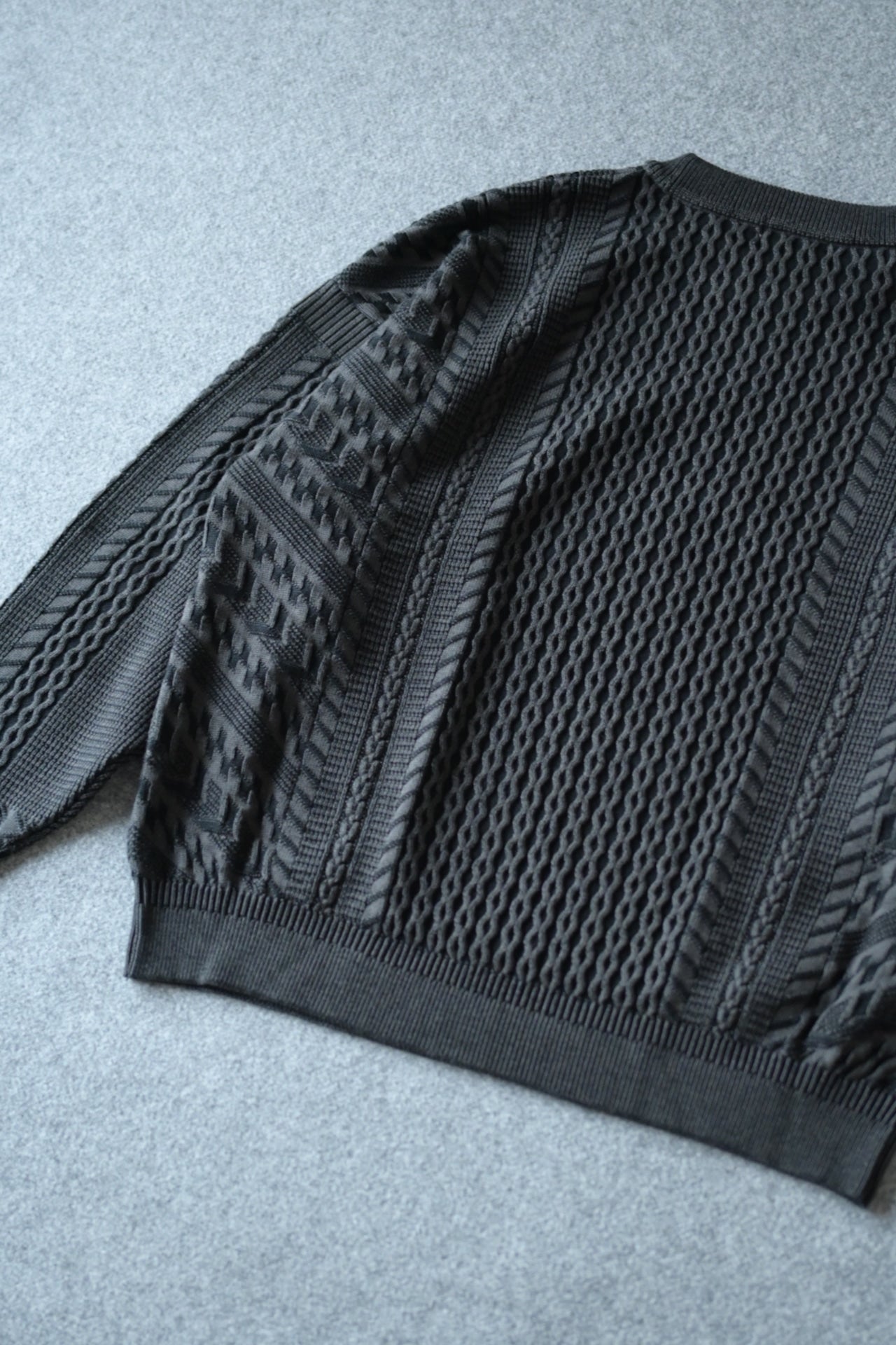 YASHIKI - Fubuki Knit [BLACK]