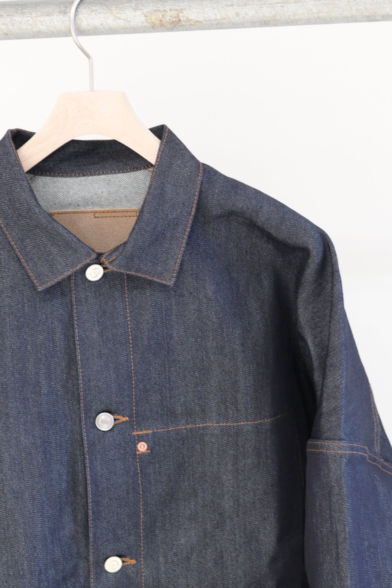 phebus - Washi Denim Shirts [indigo]