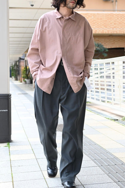 phebus - Doublecloth Three Tuck Pants