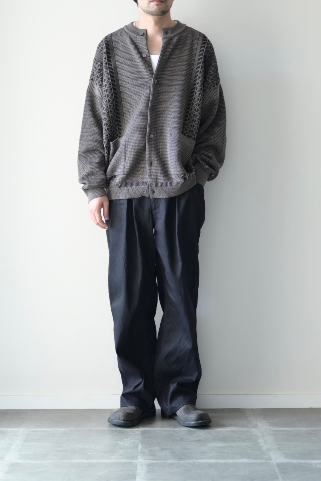 YASHIKI - Ginka Cardigan [GREIGE]