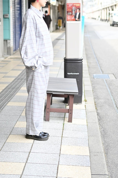 wonderland - Two Tuck Check Pants