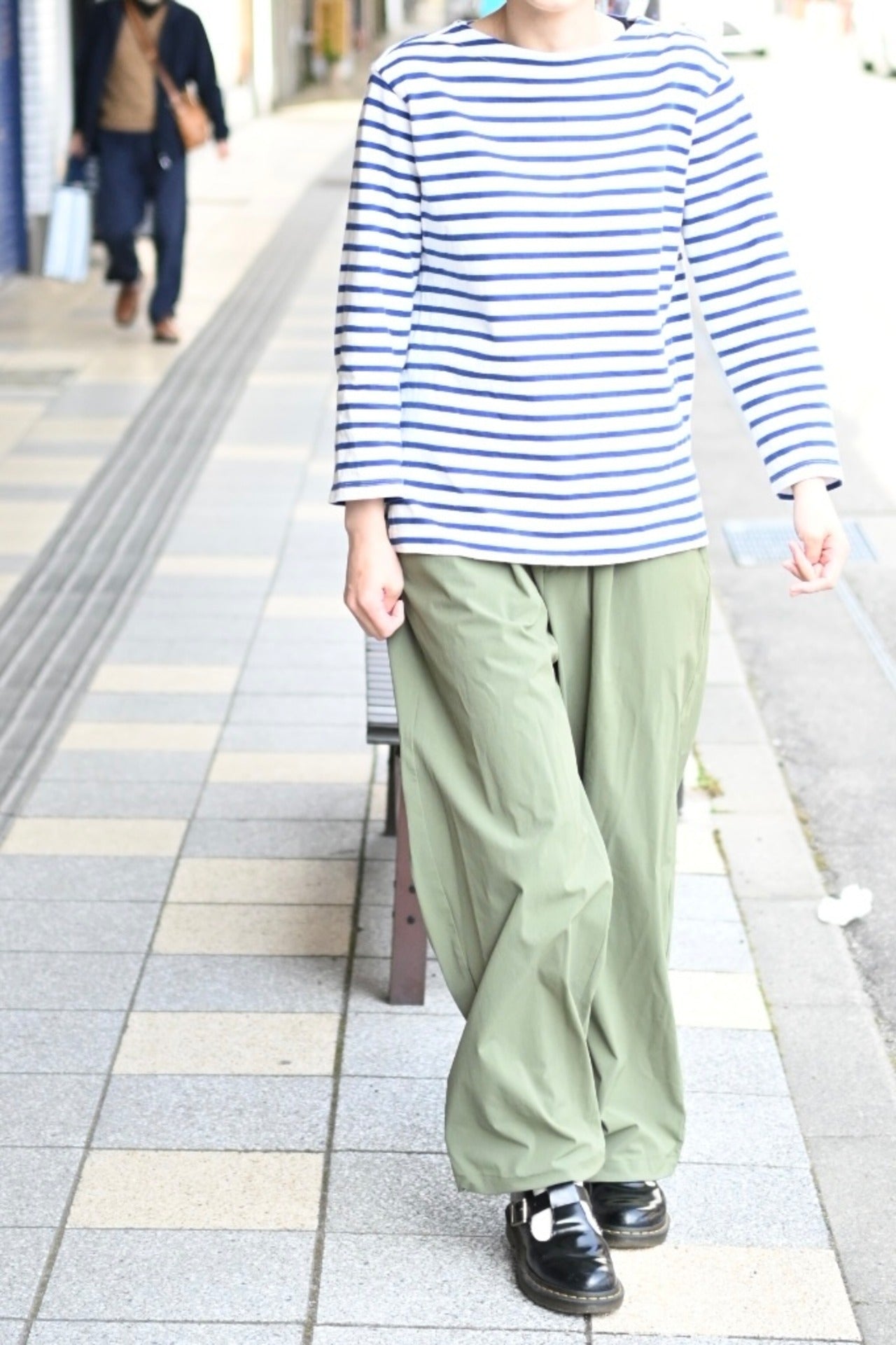 SAYATOMO - 1-Tack Nylon Trousers [KHAKI]
