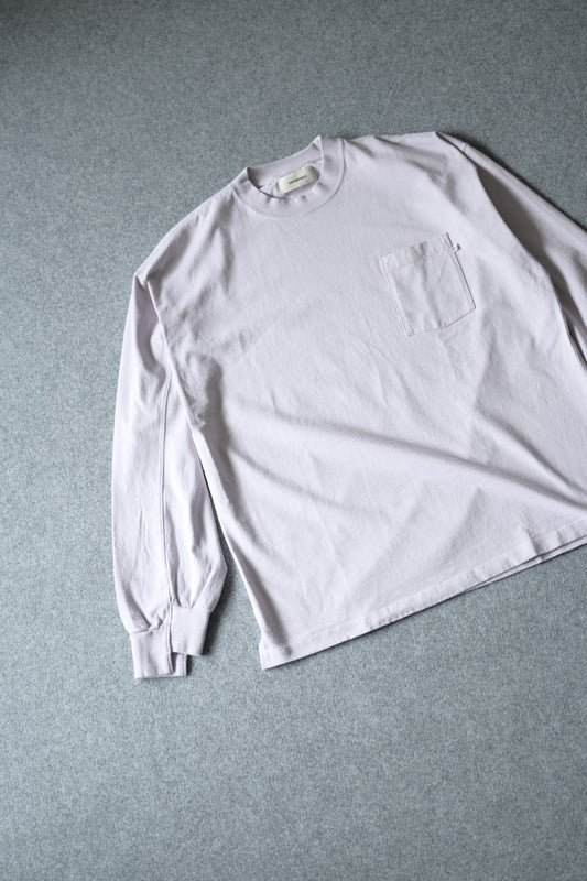 wonderland - Stitch L/S T-shirts [LIGHT GRAY]