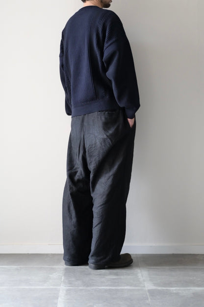 YASHIKI - Yukishiro Knit [BLACK]