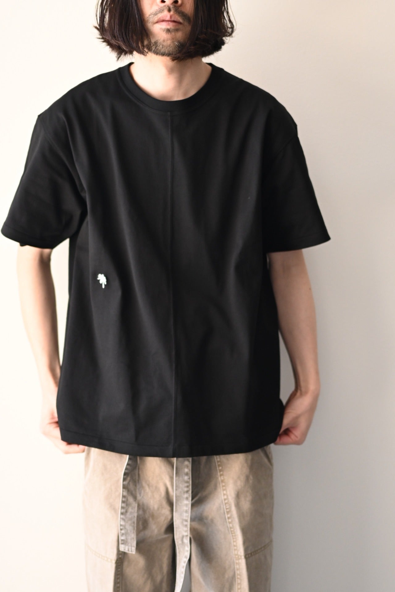 phebus - TWO BIRDS T-SHIRT [WHITE]