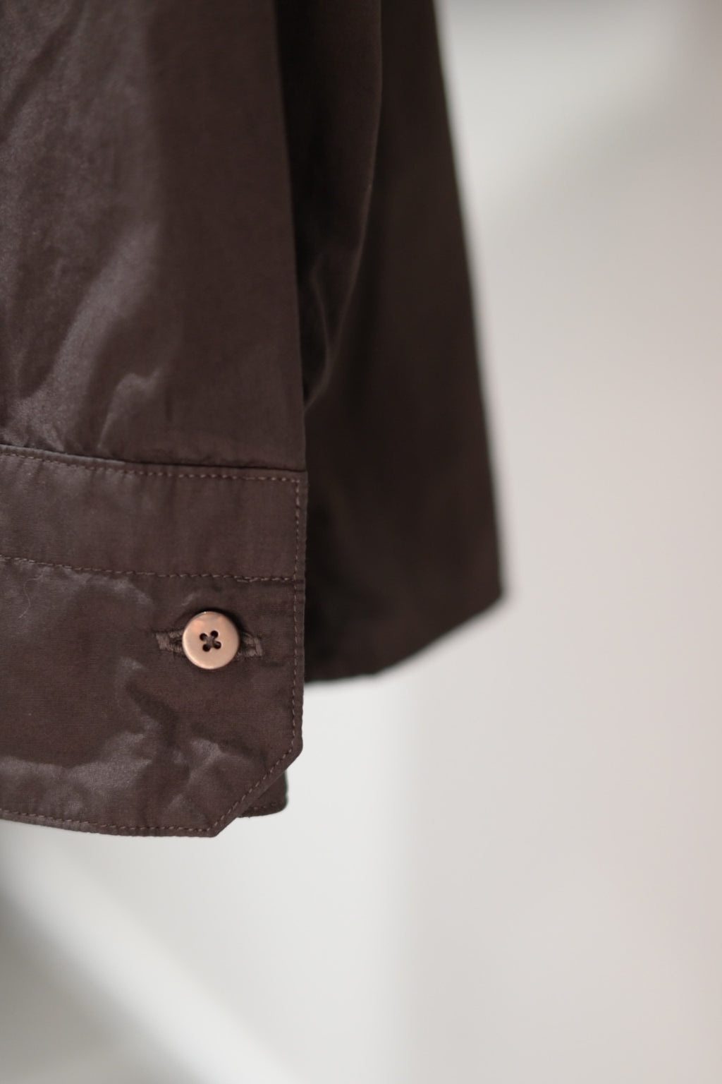 phebus  - GARMENT DYE COTTON SHIRTS [COCOA]