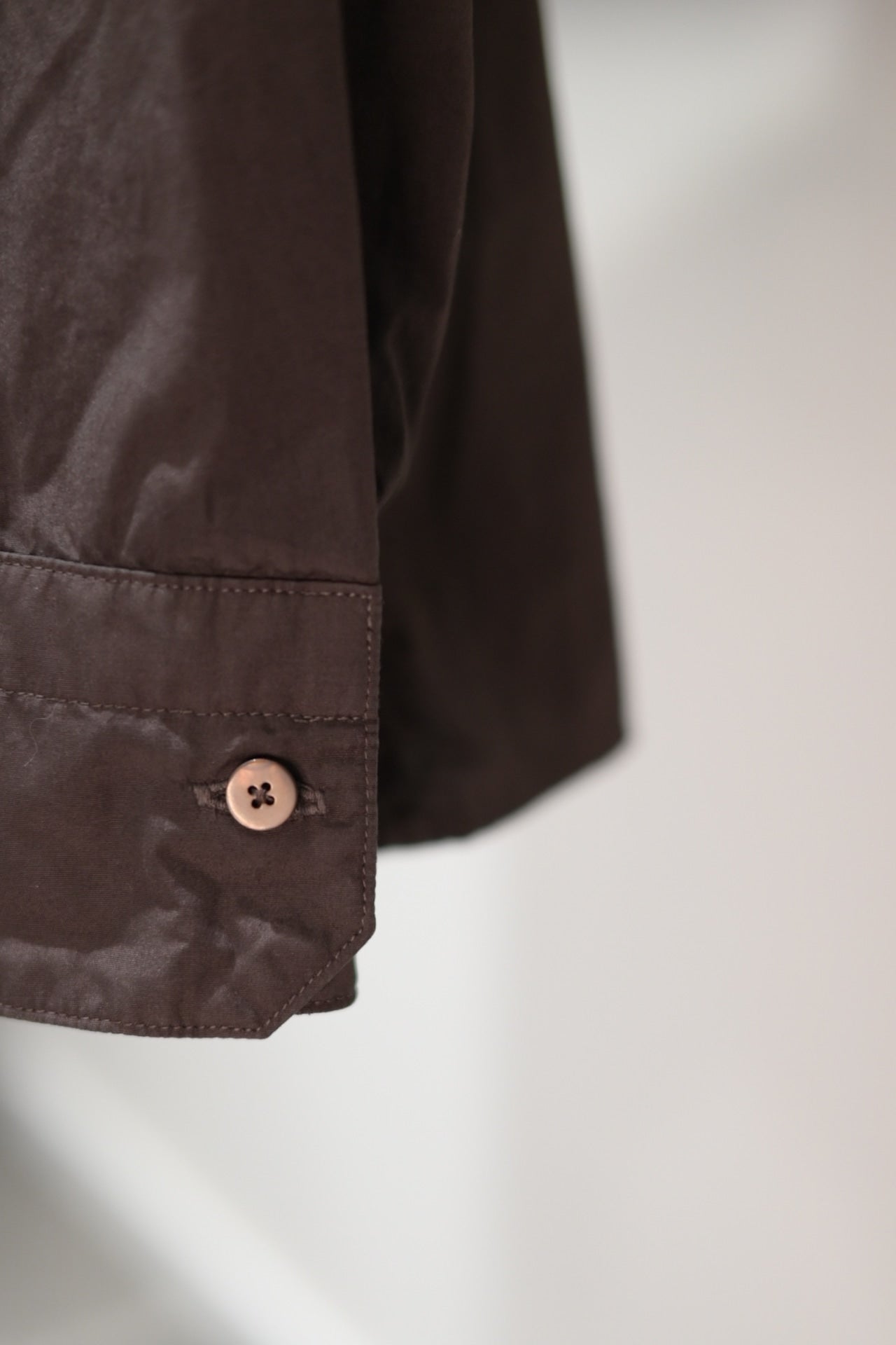 phebus - GARMENT DYE COTTON SHIRTS [COCOA]