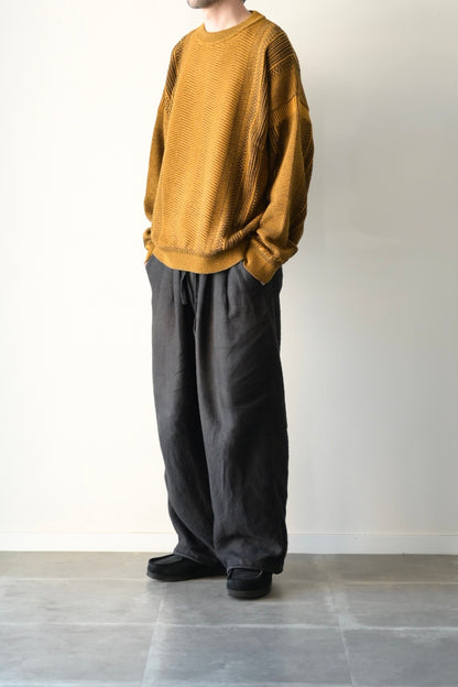 YASHIKI - Yunagi Knit [MUSTARD]
