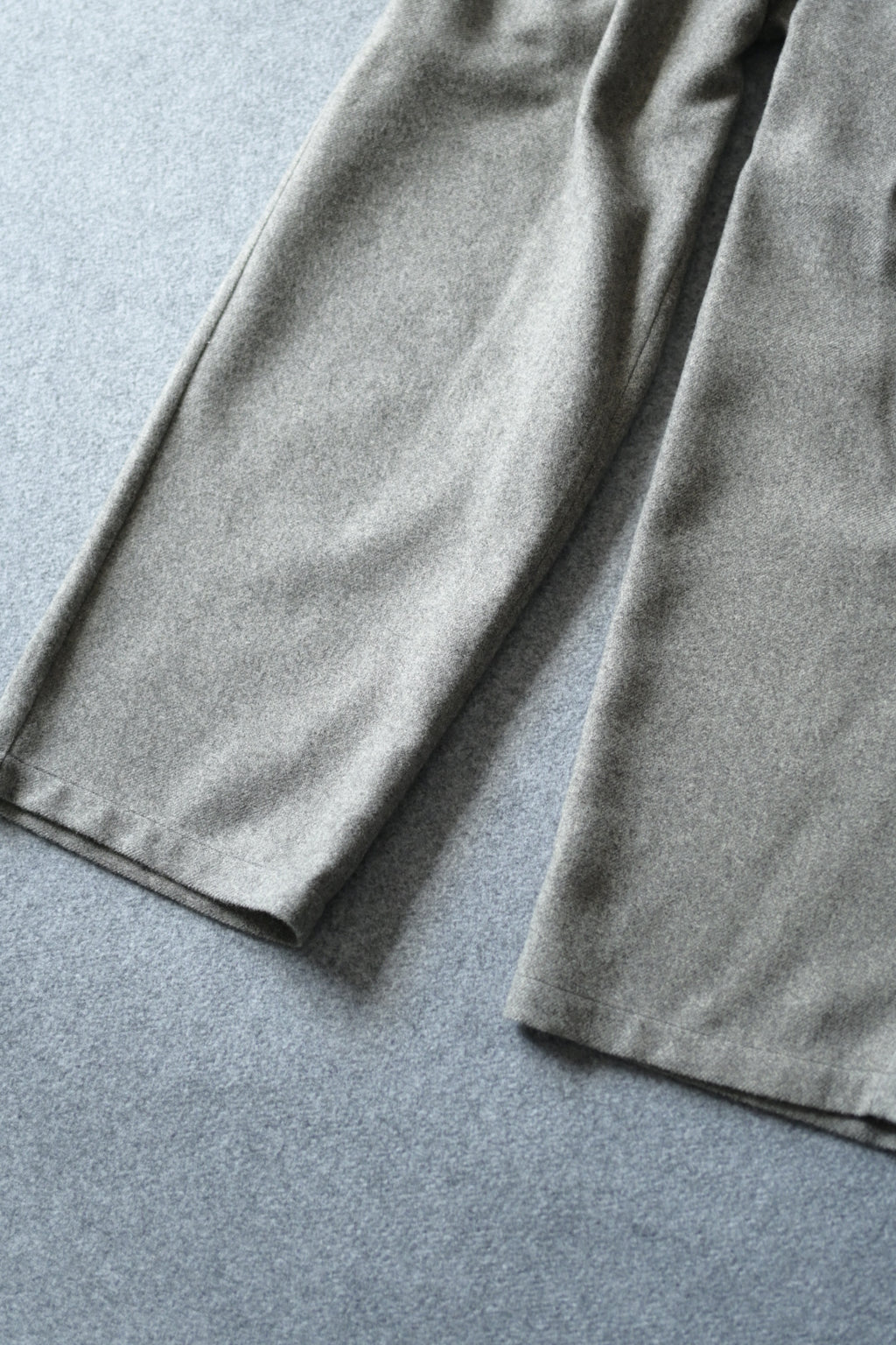 SAYATOMO  - 2-Tack Wide Trousers [GRAY]