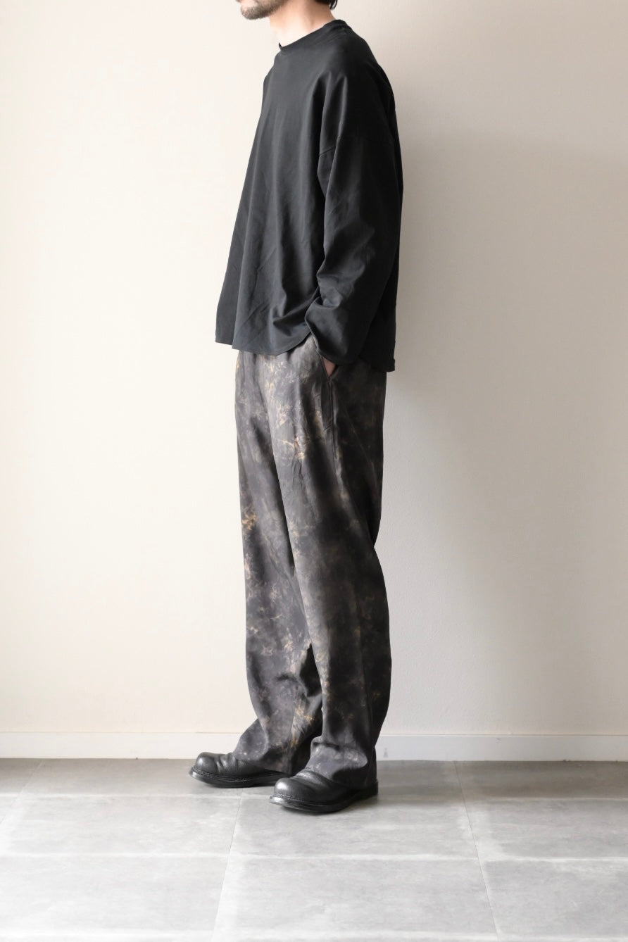 Yamauchi - Arimatsu Squeezed Vintage Silk Gaba Pajama Pants