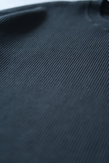 wonderland - Waffle L/S [BLACK]