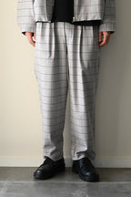 wonderland  - Two Tuck Check Pants