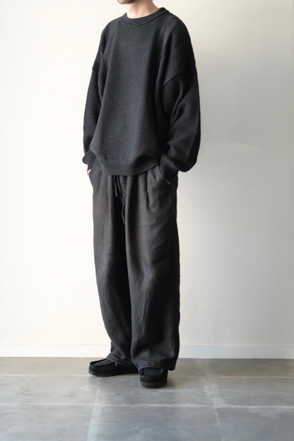 YASHIKI - Yunagi Knit [BLACK]